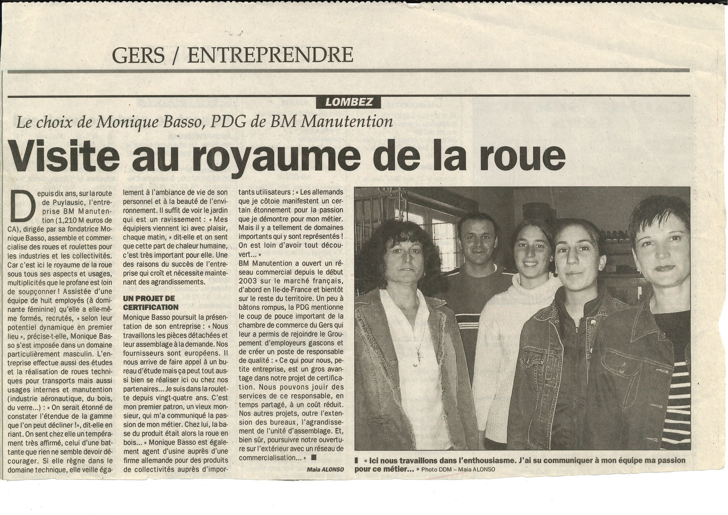 Création de l'entreprise familiale